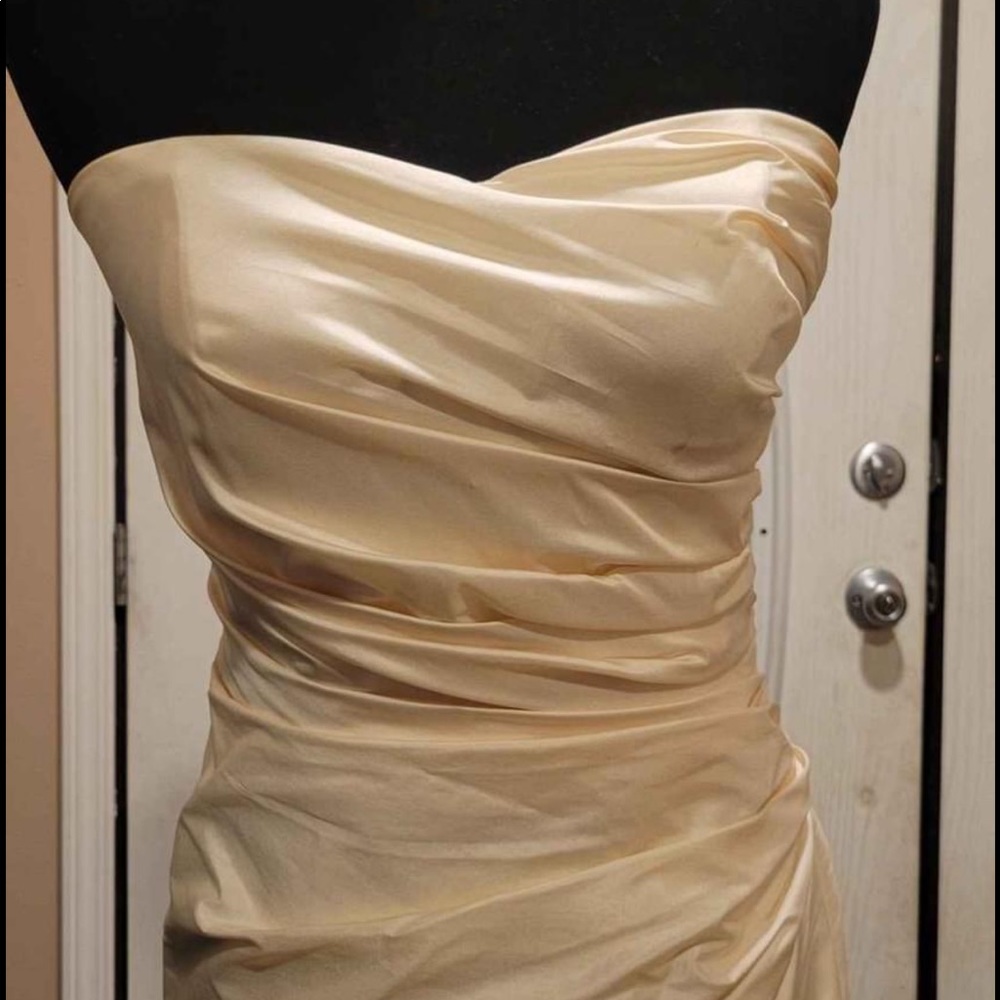 2 piece wedding gown